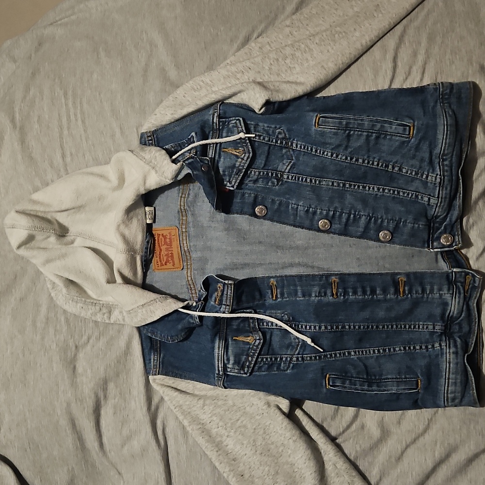 Levi Hybrid Hoodie Trucker Jacket